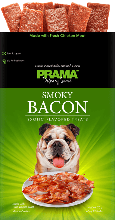 Prama Smoky Bacon Dog Treats 70g